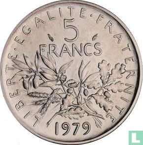 France 5 francs 1979 - Image 1