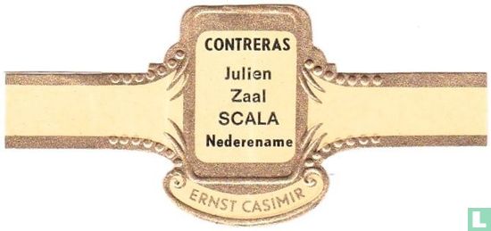 Contreras Julien Zaal Scala Nederename - Afbeelding 1