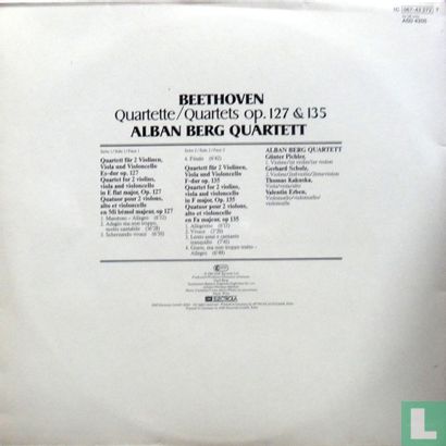 Beethoven: Quartette / Quartets op. 127 & 135 - Image 2
