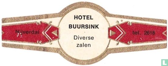 Hotel Buursink Diverse zalen - Nijverdal - tel. 2618 - Afbeelding 1