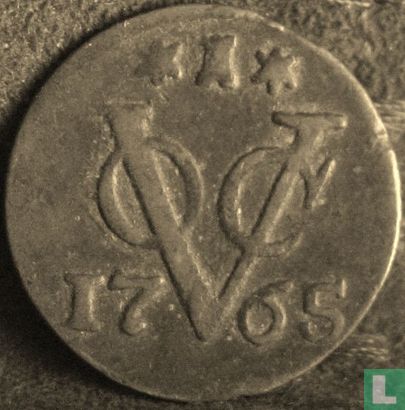 VOC 1 duit 1765 (Zeeland) - Afbeelding 1