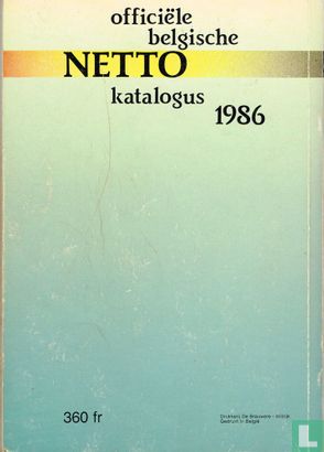 Officiële Belgische Netto Katalogus 1986 - Afbeelding 2