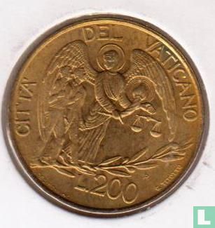 Vatikan 200 Lire 1997 - Bild 2