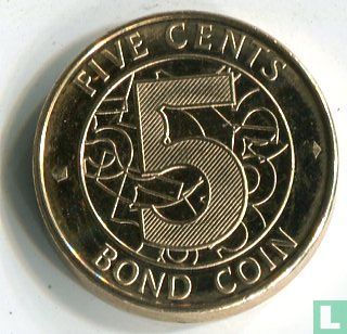 Zimbabwe 5 cents 2014 - Afbeelding 2