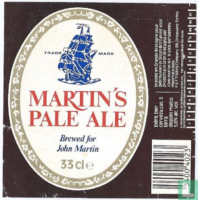 Martin's Pale Ale  - Image 1