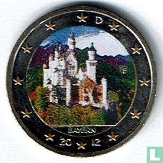 Duitsland 2 euro 2012 (F) "Bayern kasteel Neuschwanstein" - Bild 1