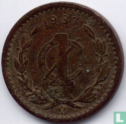 Mexico 1 centavo 1937 - Afbeelding 1