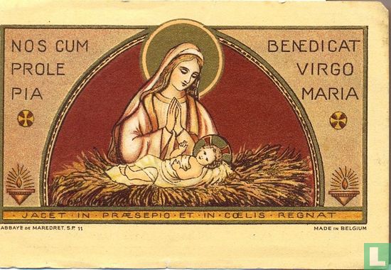 Nos cum prole pia benedicat Virgo Maria   