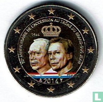 Luxemburg 2 euro 2014 "50th anniversary of the accession to the throne of Grand Duke Jean - 1964 - 2014" - Image 1