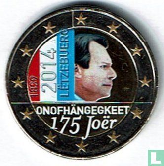 Luxemburg 2 euro 2014 "175 years of the Nation" - Afbeelding 1
