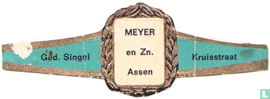 Meyer en Zn. Assen - Ged. Singel - Kruisstraat - Afbeelding 1