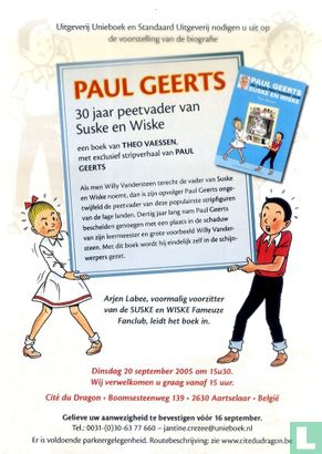 Paul Geerts - 30 jaar peetvader van Suske en Wiske - Image 1