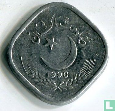 Pakistan 5 paisa 1990 - Afbeelding 1