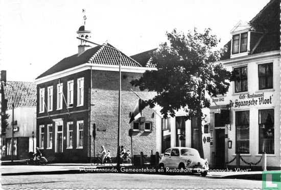 's-Gravenzande, Gemeentehuis en Restaurant "De Spaanche Vloot" - Afbeelding 1