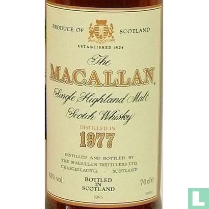 The Macallan 18 y.o Vintage 1977 - Afbeelding 3