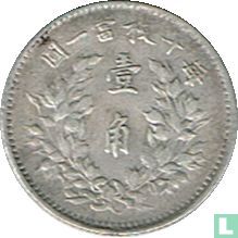 China 1 jiao 1914 (year 3) - Image 2