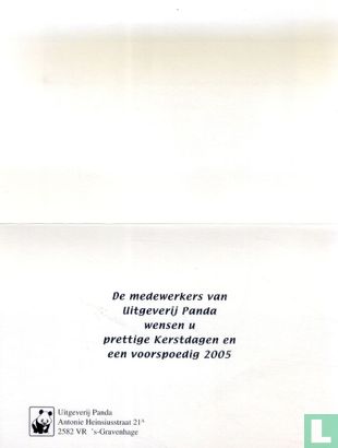 Kerstkaart 2004 - 2005 - Uitgeverij Panda - Image 3