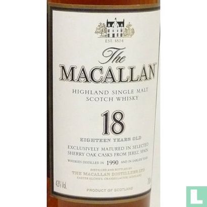 The Macallan Sherry Cask 18 y.o. - Image 3