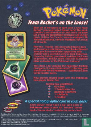 Team Rocket - Trouble - Theme Deck - Afbeelding 2
