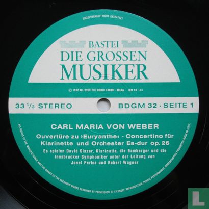 Carl Maria von Weber II - Bild 3