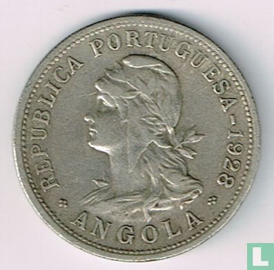 Angola 50 centavos 1928 - Image 1