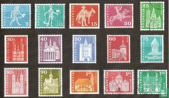 Postal History and architectural Monuments