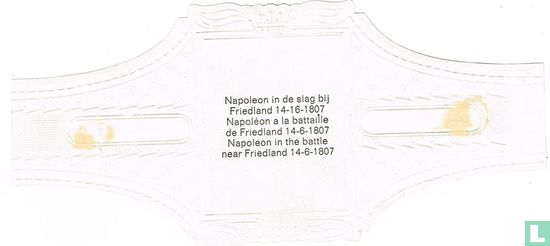 Napoleon in de slag bij Friedland 14-6-1807 - Afbeelding 2
