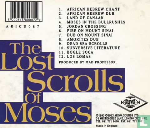 The Lost Scrolls Of Moses - Afbeelding 2