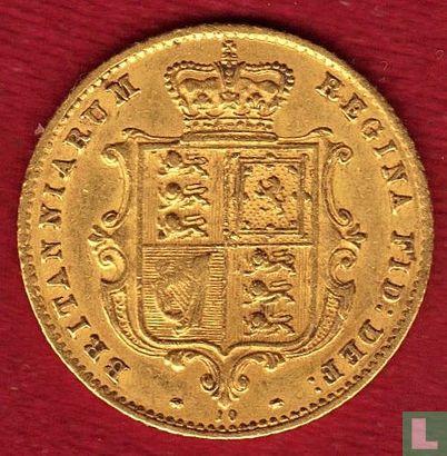 Verenigd Koninkrijk ½ sovereign 1869 - Afbeelding 2