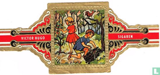 Hansel and Gretel gathering wood in the forest - Image 1