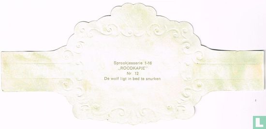 The wolf is in bed snoring - Image 2