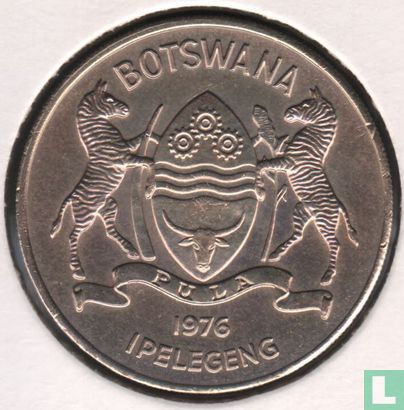 Botswana 50 thebe 1976 - Image 1