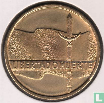 Uruguay 5 Nuevo Peso 1975 "150th anniversary Revolutionary movement" - Bild 2