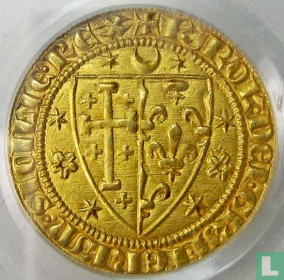 Naples 1 salut d'or ND (1266-1285) - Image 1