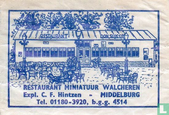 Restaurant Miniatuur Walcheren - Don suisse - Image 1