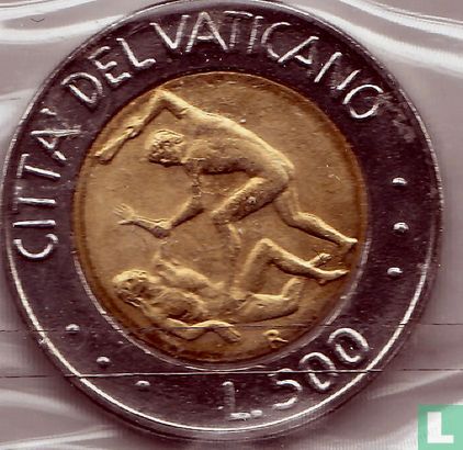 Vaticaan 500 lire 1995 - Afbeelding 2