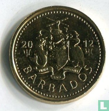 Barbade 5 cents 2012 - Image 1