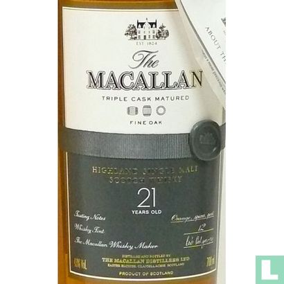 The Macallan 21 y.o. Fine Oak - Image 3
