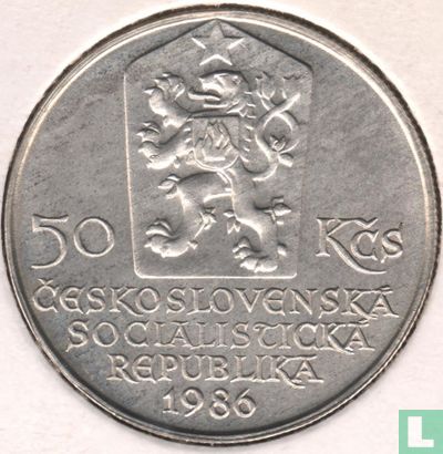 Tsjecho-Slowakije 50 korun 1986 "Bratislava" - Afbeelding 1