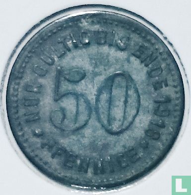 Schmalkalden 50 pfennig 1918 - Image 1