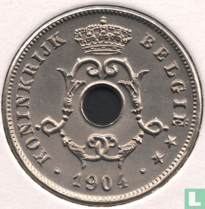 Belgique 10 centimes 1904 (NLD) - Image 1