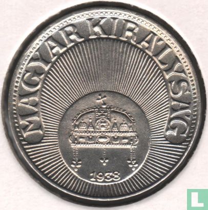 Hongrie 20 fillér 1938 - Image 1