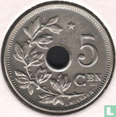 België 5 centimes 1931 (type 2) - Afbeelding 2