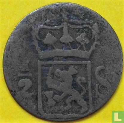 Niederländisch-Ostindien ½ Stuiver 1823 (Typ 1) - Bild 2