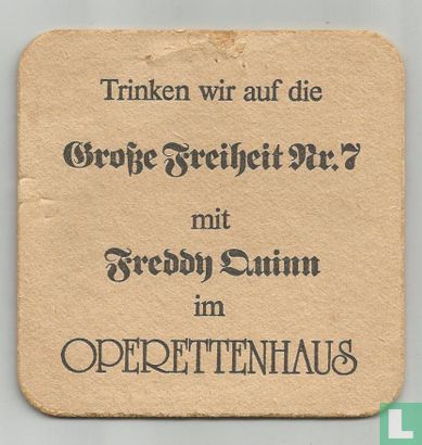 Trinken wir auf die Große Freiheit Nr.7 mit Freddy Quinn im Operettenhaus - Image 1