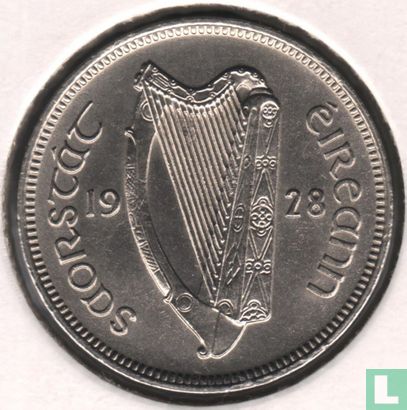 Ierland 6 pence 1928 - Afbeelding 1