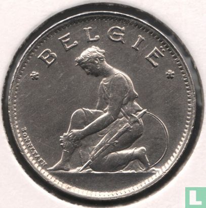 Belgique 1 franc 1928 (NLD) - Image 2