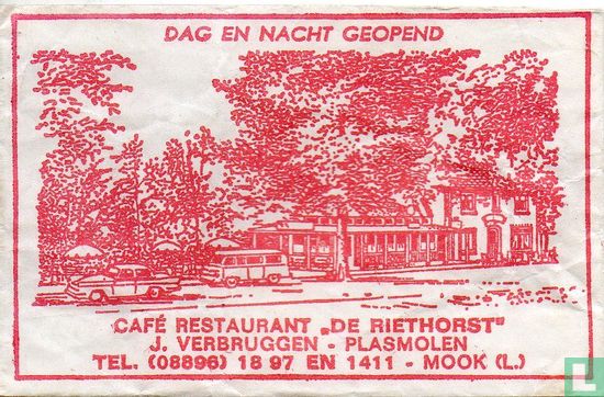 Café Restaurant "De Riethorst" - Bild 1