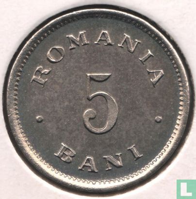 Roemenië 5 bani 1900 - Afbeelding 2