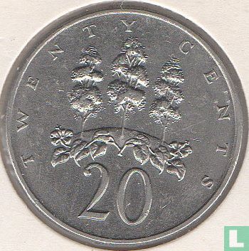 Jamaïque 20 cents 1988 - Image 2